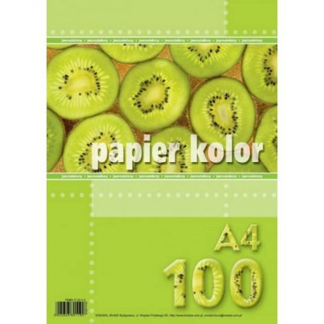 Papier ksero A4/100/80g Kreska zielony jasny - 2